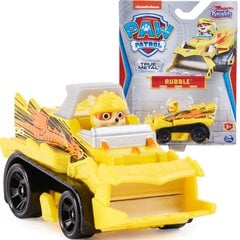 Glābšanas bruņinieku auto ar figūriņu Paw Patrol Rubble'a, 8 cm цена и информация | Игрушки для мальчиков | 220.lv