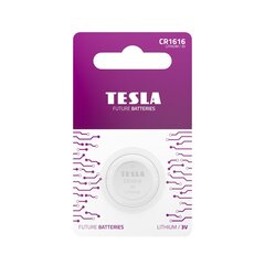 Tesla litija baterija CR1616 [1x240] cena un informācija | Baterijas | 220.lv