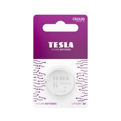 Tesla litija baterija CR2430 [1x240] цена и информация | Батарейки | 220.lv