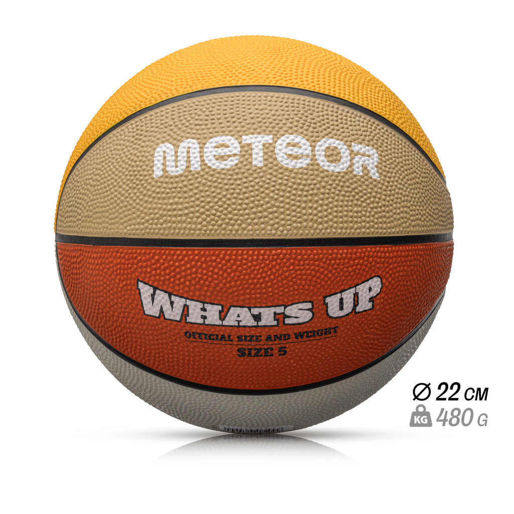 Basketbola bumba Meteor What's up цена и информация | Basketbola bumbas | 220.lv