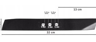 Elektriskā zāles pļāvēja Maltec asmens, 32cm cena un informācija | Rokas instrumenti | 220.lv