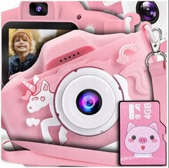 Galaxia Digitālā kamera bērniem, rozā cena un informācija | Digitālās fotokameras | 220.lv