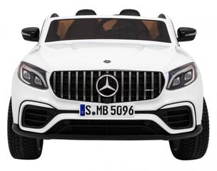 Детский электромобиль Mercedes GLC 63S 4x4, белый цена и информация | Электромобили для детей | 220.lv