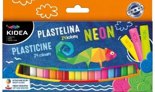 Plastilīns Kidea 48 gab., 2 komplekti cena un informācija | Modelēšanas un zīmēšanas piederumi | 220.lv