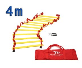 4 m Yakimasport koordinācijas kāpnes цена и информация | Скакалка Tunturi Pro Adjustable Speed Rope | 220.lv