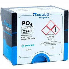 "Exaqua fosfāti PO4 Z240 - PRO3/PRO6 reaģenti cena un informācija | Akvāriji un aprīkojums | 220.lv