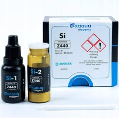 "Exaqua Silicon Si Z440 - PRO3/PRO6 reaģenti cena un informācija | Akvāriji un aprīkojums | 220.lv