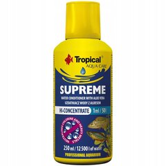 "Tropical Supreme 250ml Ūdens kondicionieris ar alveju cena un informācija | Akvāriji un aprīkojums | 220.lv