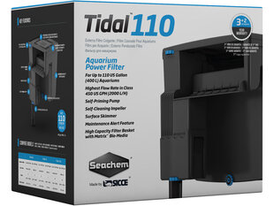 Seachem Tidal 110 CASCADE FILTR 2000L/H MATRIX cena un informācija | Akvāriji un aprīkojums | 220.lv