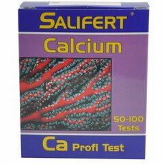 Salifert Test Ca - kalcijs - kalcijam cena un informācija | Akvāriji un aprīkojums | 220.lv