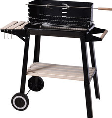 Grils BBQ ar plauktu, 54x34x86,5 cm цена и информация | Грили | 220.lv