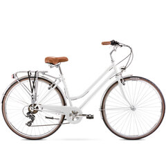 Velosiped zenskij Romet Vintage Eco D, 28", belyj (2023 g.) - M цена и информация | Велосипеды | 220.lv