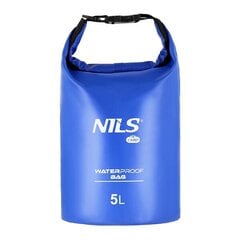 Soma NC1703 WATERPROOF BAG BLUE 5L NILS CAMP cena un informācija | Sporta somas un mugursomas | 220.lv