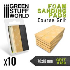 Green Stuff World 10768 - Slīpēšanas sūkļi - 180 cena un informācija | Rokas instrumenti | 220.lv