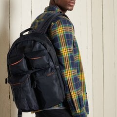 Superdry Bomber Montana sporta mugursoma tumši zila 21l цена и информация | Рюкзаки и сумки | 220.lv