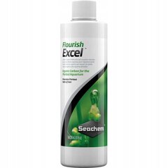 Seachem Flourish Excel 250ml - CO2 šķidrais ogleklis cena un informācija | Akvāriji un aprīkojums | 220.lv