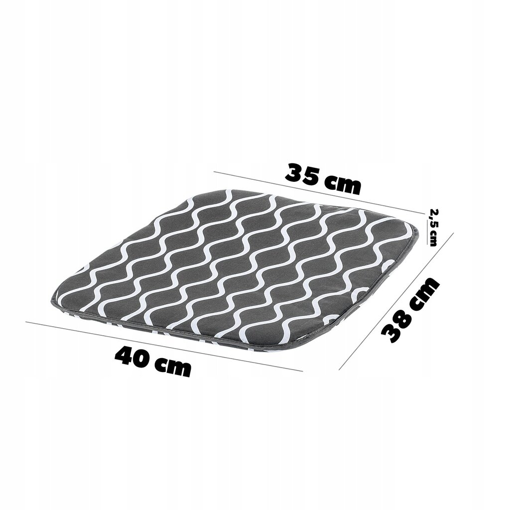 Dārza spilvens krēslam Krēsls 40x38cm cena un informācija | Dārza mēbeļu komplekti | 220.lv