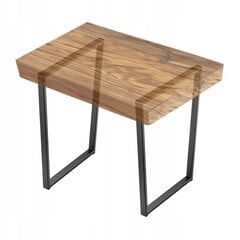 2x Metāla galda kājas Loft Trapecveida Industrial Desk 60x75 cm cena un informācija | Kosmētikas galdiņi | 220.lv