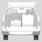 Paklājs suņiem : Trixie Car boot cover, 1.80 × 1.30 m, beige|black  cena un informācija | Ceļojumu piederumi | 220.lv
