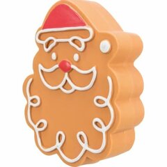 Ziemassvētku rotaļlieta no lateksa dzīvniekiem : Trixie Xmas Gingerbread figure, latex, 11cm cena un informācija | Suņu rotaļlietas | 220.lv