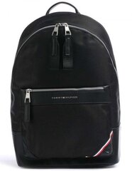 TOMMY HILFIGER vīriešu melna mugursoma 1985 BACKPACK цена и информация | Мужские сумки | 220.lv