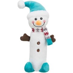 Ziemassvētku rotaļlieta : Trixie Xmas snowman, plush, 38 cm cena un informācija | Suņu rotaļlietas | 220.lv