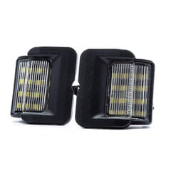 LED numura zīmes apgaismojums 6000K VW Polo 1995-2000 cena un informācija | Automašīnu spoguļi, restes, lukturi | 220.lv