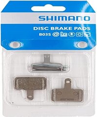 Shimano bremžu spilventiņš B03S - sveķi, Blisterpack cena un informācija | Citas velosipēdu rezerves daļas | 220.lv