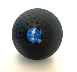 Medicīniskā bumba Slam Ball PRO 3 kg Yakimasport цена и информация | Гири | 220.lv