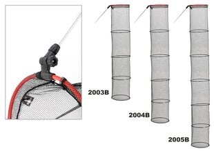 Сетка Akara 4 секции с колышком цена и информация | Рыболовные ящики, чехлы и рюкзаки | 220.lv