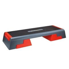 Stepa platforma AS007 BLACK/RED AEROBIC STEP HMS PREMIUM цена и информация | Координационные лестницы, мячи для развития реакции | 220.lv