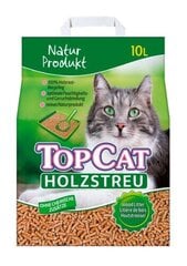 (DE) TopCat, Подстилка для кошек, деревянная, 10л цена и информация | Наполнители для кошачьих туалетов | 220.lv