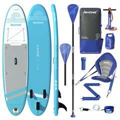 Aquaplanet Rockit piepūšamā airu dēlis, Blau, 10ft 2" цена и информация | SUP доски, водные лыжи, водные аттракционы | 220.lv