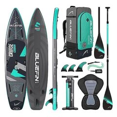 Bluefin Cruise Carbon 12' airu dēlis ar peldbumbu цена и информация | SUP доски, водные лыжи, водные аттракционы | 220.lv