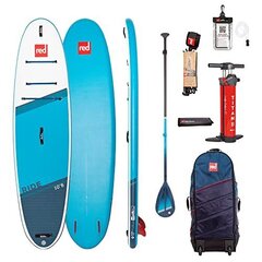 "Red Paddle Co 10'6" Ride Hybrid Tough airu dēlis, zils" cena un informācija | SUP dēļi, sērfa dēļi un piederumi | 220.lv