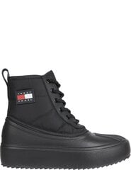 TOMMY JEANS sieviešu melni zābaki FASHION BOOT цена и информация | Женские сапоги | 220.lv