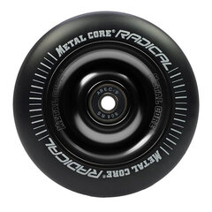 Radical Metal Core 110mm. BlackBlack cena un informācija | Skrejriteņi | 220.lv