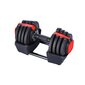 Hanteļu komplekts SGR18 PRO SET 3IN1 DUMBBELL 20 KGS HMS cena un informācija | Svari, hanteles, stieņi | 220.lv