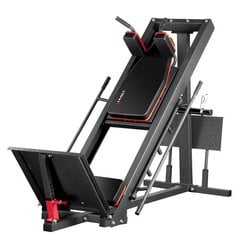 Trenažieris kājām CM20 LEG PRESS HACK SQUAT MACHINE 2 IN 1 HMS цена и информация | Гантели, гири, штанги | 220.lv