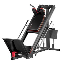 Trenažieris kājām CM20 LEG PRESS HACK SQUAT MACHINE 2 IN 1 HMS cena un informācija | Svari, hanteles, stieņi | 220.lv