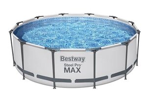 Bestway tērauda Pro MAX™ baseins bez piederumiem 366 x 100 cm цена и информация | Бассейны | 220.lv