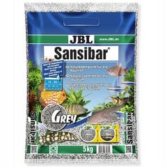 JBL Sansibar Grey 5kg Pelēkas akvārija smiltis cena un informācija | Akvārija augi, dekori | 220.lv