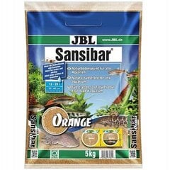 JBL Sansibar Orange 5kg oranžas akvārija smiltis cena un informācija | Akvārija augi, dekori | 220.lv