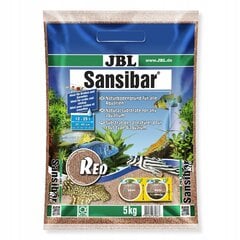 JBL Sansibar Red 5kg Sarkanas akvārija smiltis cena un informācija | Akvārija augi, dekori | 220.lv