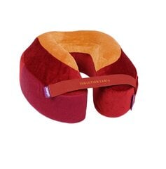 Подушка для путешествий Evolution Neck Travel Pillow красный/оранжевый цена и информация | Чемоданы, дорожные сумки | 220.lv