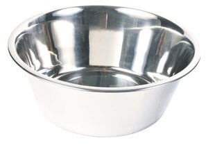 Bļoda dzīvniekiem, metāls : Trixie Replacement bowl 4.5l|28cm cena un informācija | Bļodas, kastes pārtikas | 220.lv