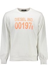 Vīriešu sporta džemperis Diesel, balts цена и информация | Мужская спортивная одежда | 220.lv