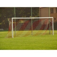 Futbola vārtu tīkls 7,32 x 2,44 Pārnēsājams 4 mm zaļš Yakimasport cena un informācija | Futbola vārti un tīkls | 220.lv