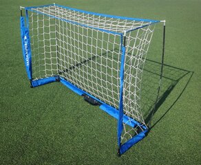 Saliekami futbola vārti UNI 1,8M X 1,2M | 180CM X 120CM Yakimasport cena un informācija | Futbola vārti un tīkls | 220.lv