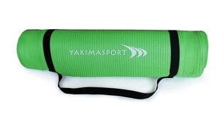 Treniņa paklājiņš NBR PRO 180 x 60 x 0,1 cm Yakimasport цена и информация | Коврики для йоги, фитнеса | 220.lv